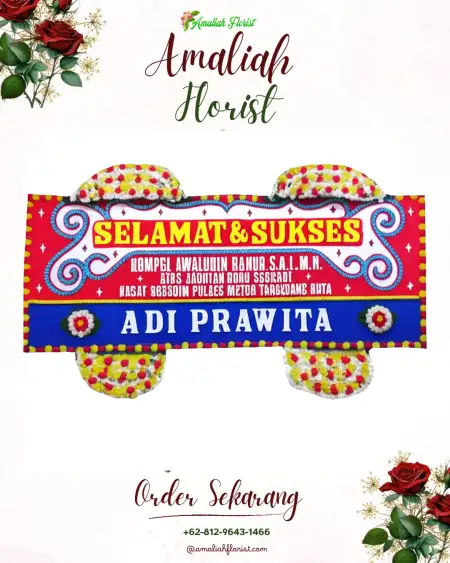 Papan Bunga Ucapan Selamat Semuli Raya